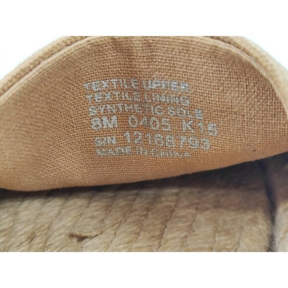 Tory Burch Women's Dulce de Leche Beige Canvas Espadrille Flats Size 8M US - Picture 8 of 9